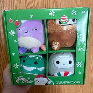 Squishmallows Christmas 4-Pack
